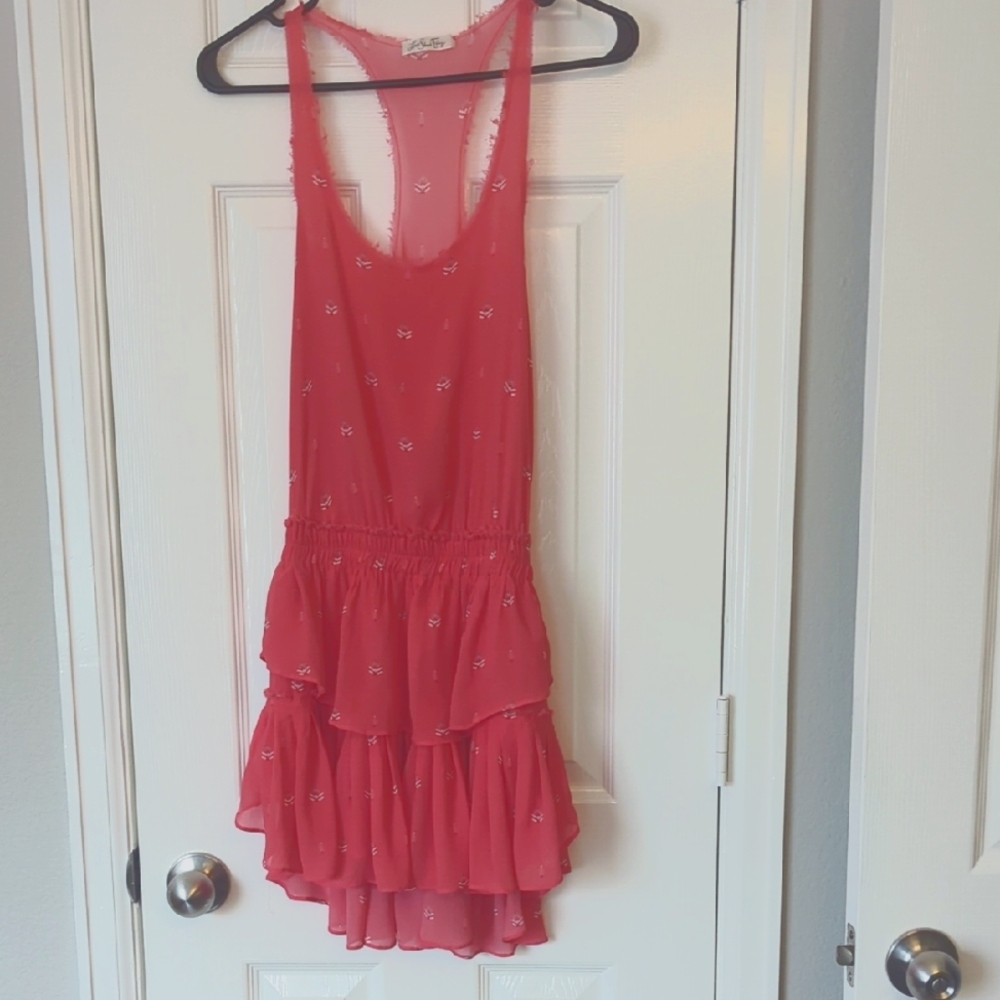 LoveShackFancy Ruffle Tank Dress
